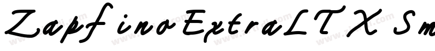 ZapfinoExtraLTX Smal字体转换